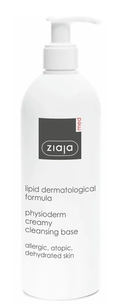Ziaja Med Lipid - umývacia emulzia krémová na tvár a telo 1×400 ml, umývacia emulzia