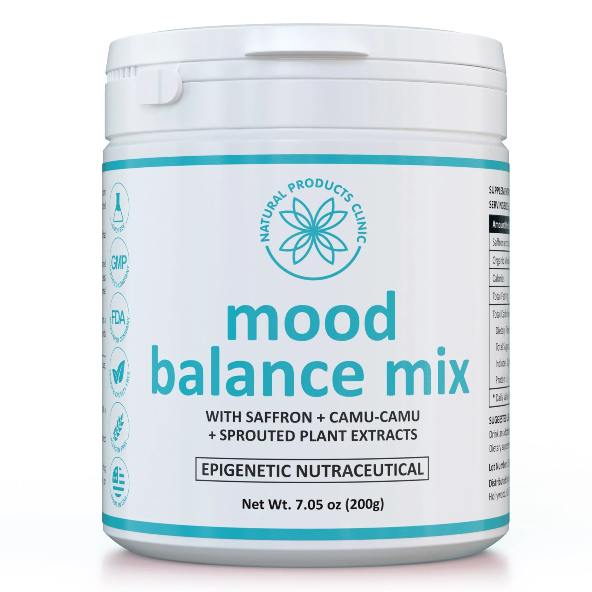 NPC Mood Balance Mix Podpora duševnej pohody 200 g, šafran a camu-camu