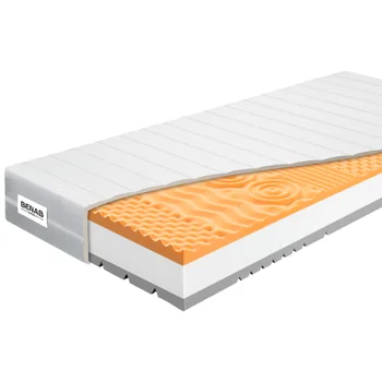 Matrac Benab Zero Medium 16 H3 / H4 90 x 195 cm Penový matrac 16 cm sendvičový zónová ortopedické