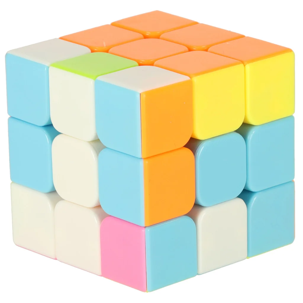 Neónová logická kocka 3×3 – puzzle 5,5 cm