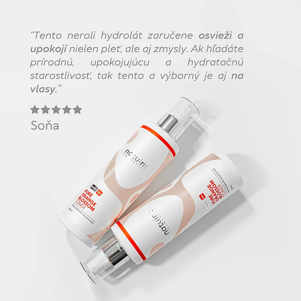Natuint cosmetics - BIO Hydrolát z pomarančových kvetov 100 ml Organic