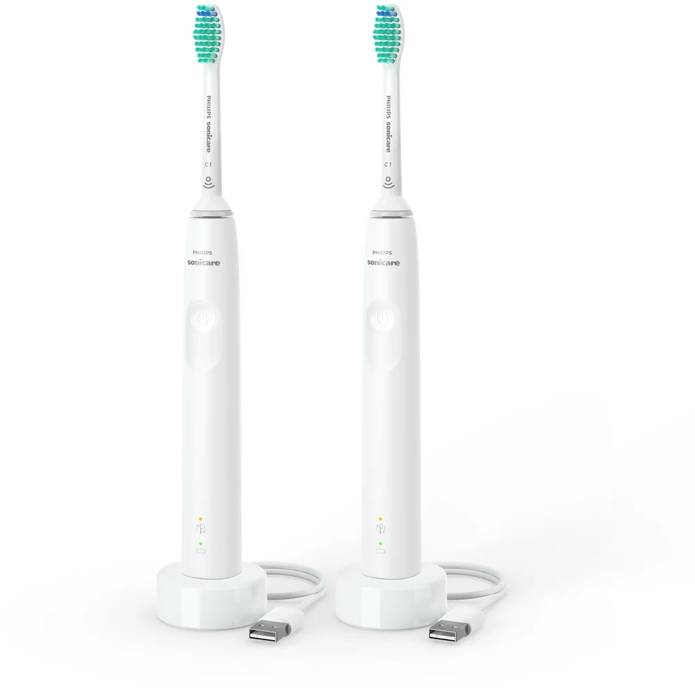 Philips Sonicare 3100 HX3675/13 1+1 1×2 ks, sonická zubná kefka 2 ks
