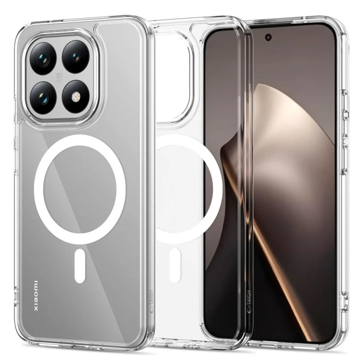 FlexAir Hybrid MagSafe obal na Xiaomi 15T Transparentná