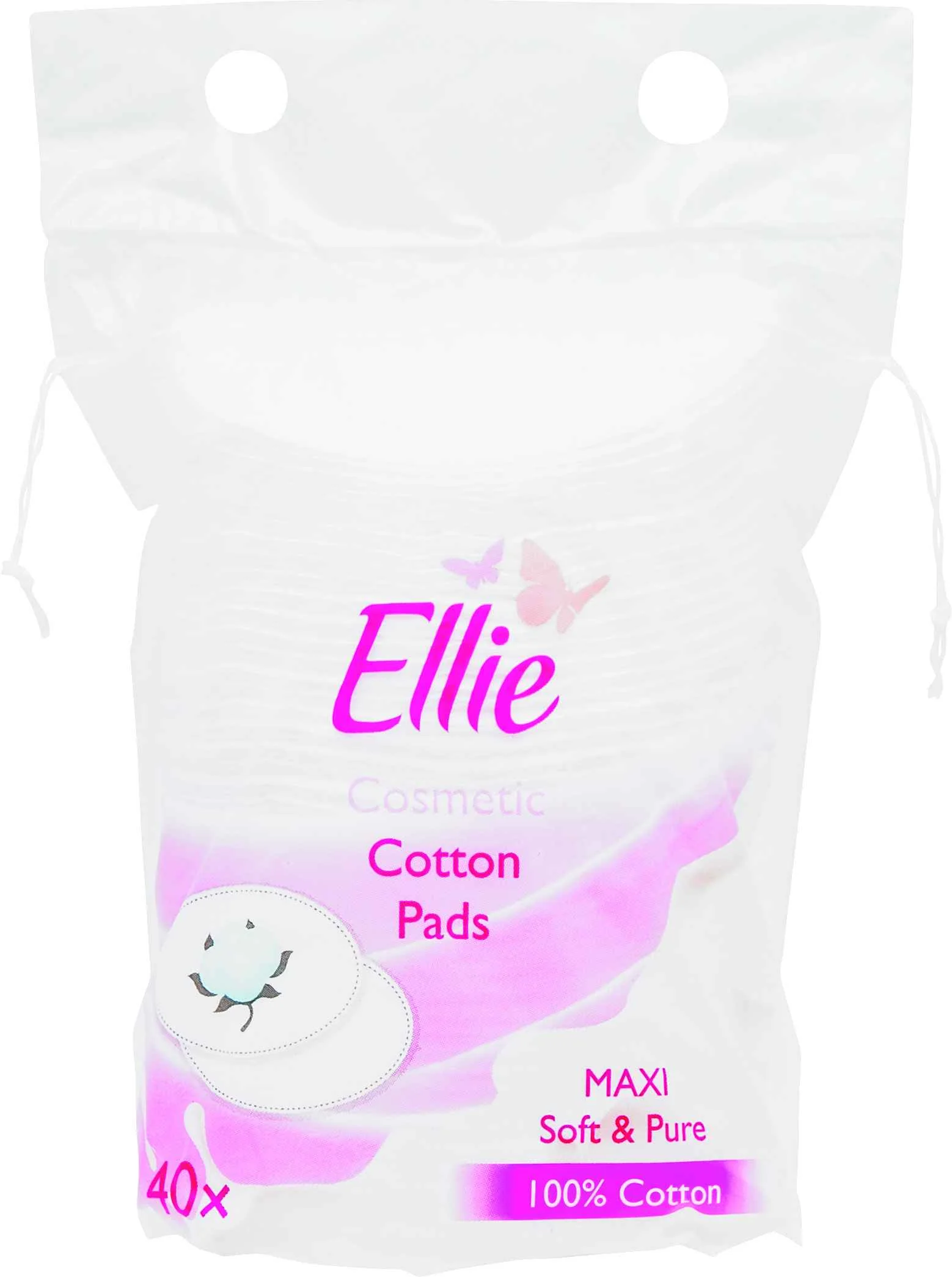 Ellie Odlicovacie Tampony Maxi 40ks 1×40 ks, odličovacie tampóny