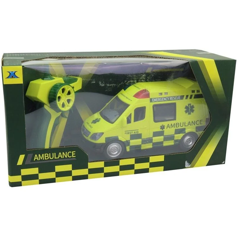 MADE - Ambulancia na ovládanie, 22 x 12,5 x 8,5 cm