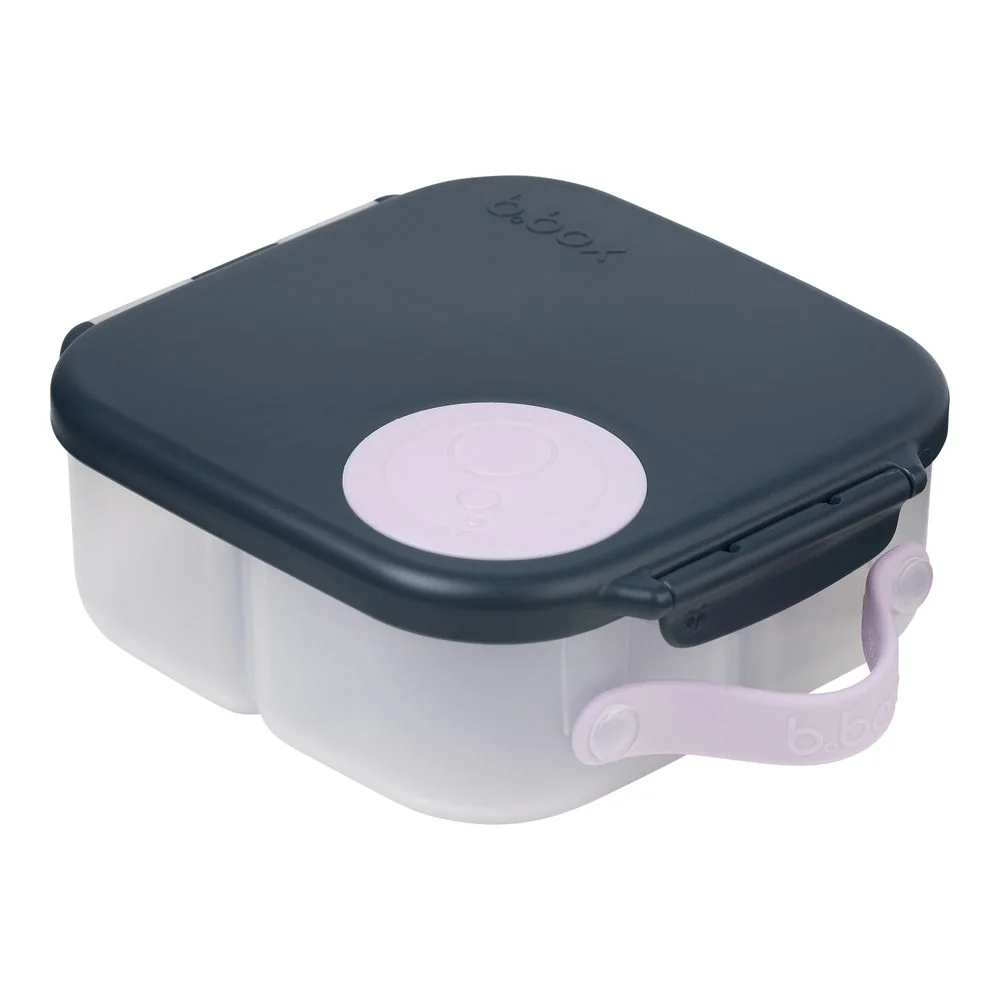 Desiatový box stredný a krabičky Snack tubs ružový