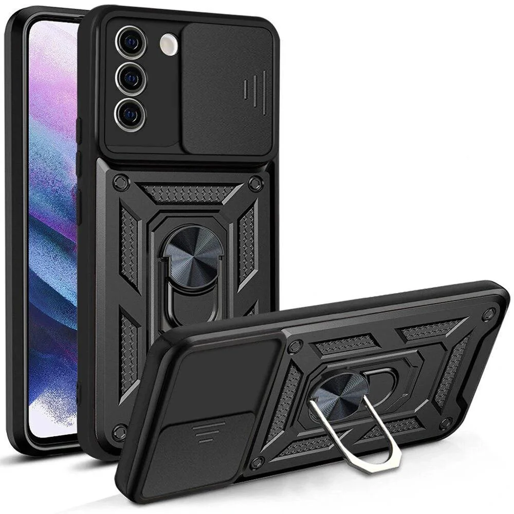 Pancierové púzdro Hybrid Armor Camshield pre Samsung S21 FE