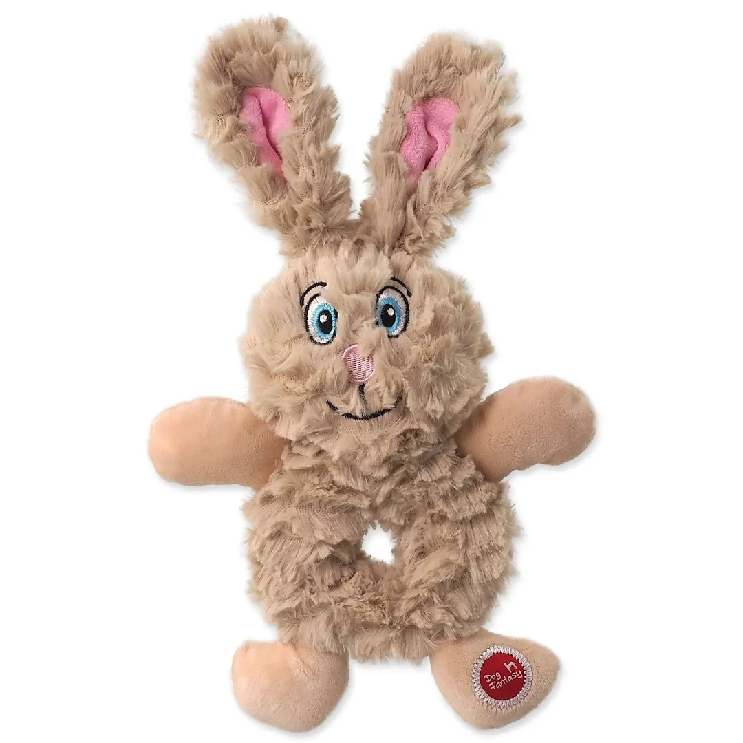 Hračky Dog Fantasy Playful Box Farm zvieratká pískacie mix 21cm 24ks