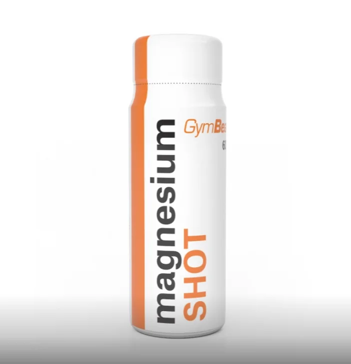 GYMBEAM MAGNESIUM SHOT citrón 1×60ml, magnézium shot citrón