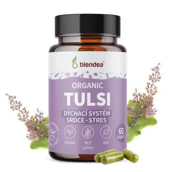BLENDEA BIO TULSI ORGANIC 60CPS 1×60 cps, vitamín