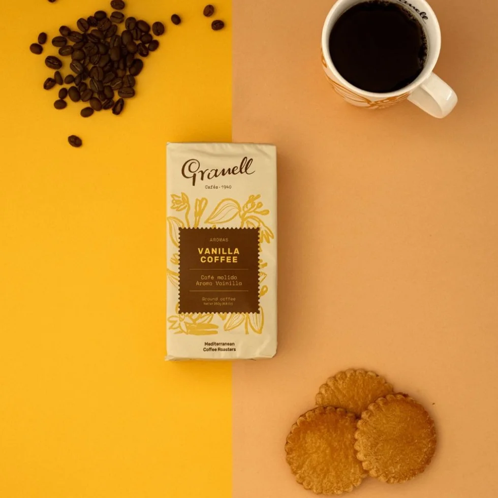 GRANELL Vanilla Coffee 2ks 2 x 250g (100% Arabica)