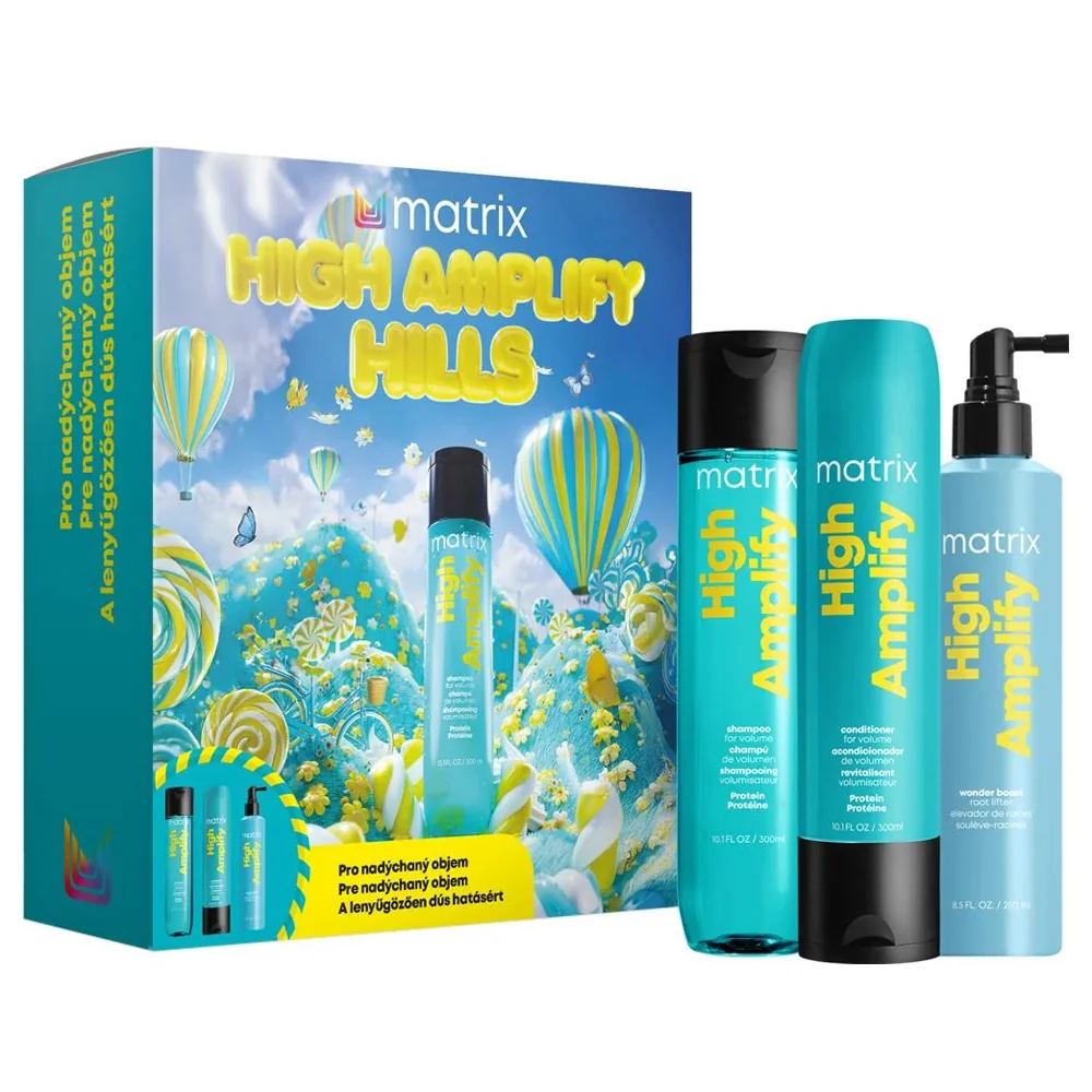 Matrix High Amplify Hills darčeková sada na objem vlasov