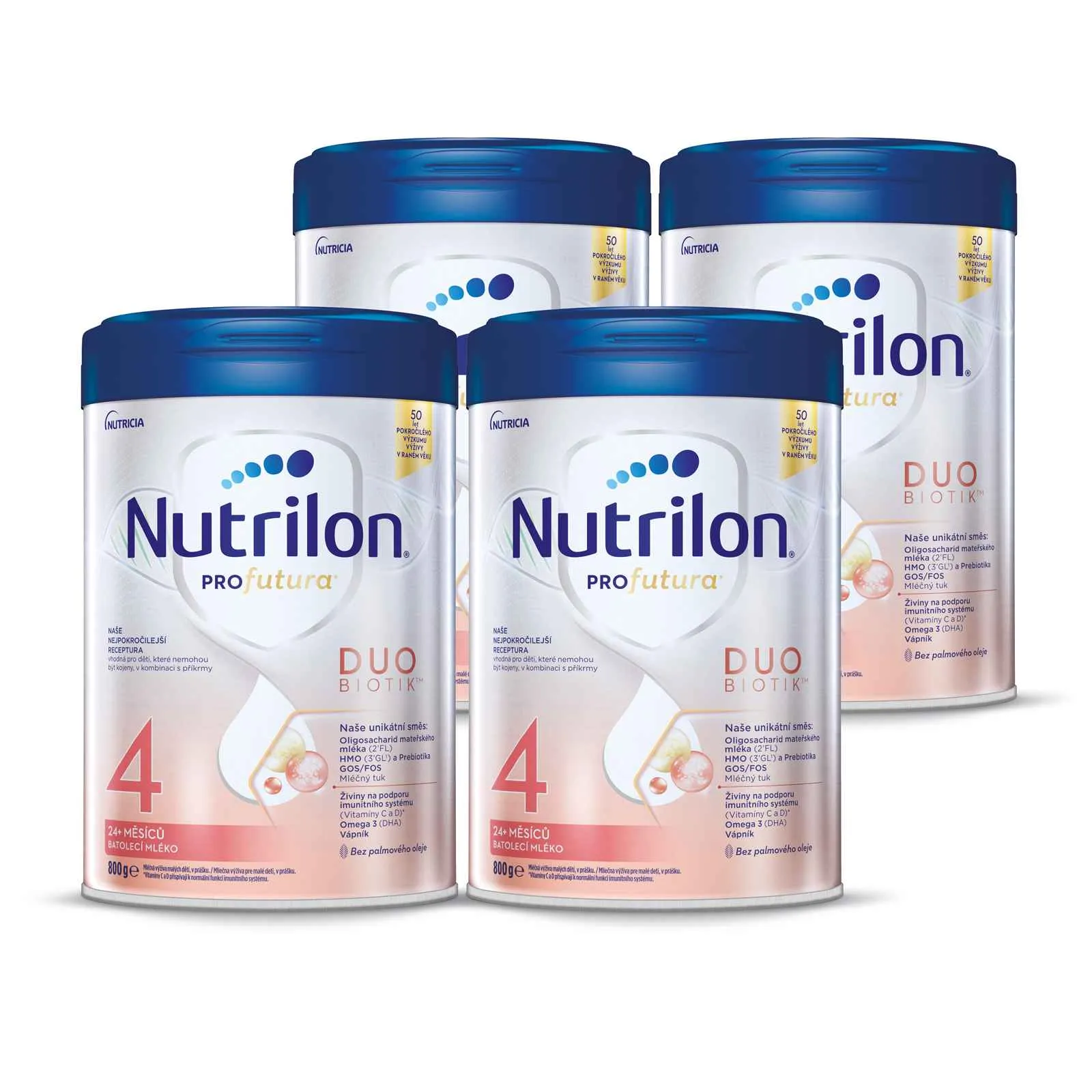 Nutrilon 4 Profutura Duobiotik 4×800 g, dojčenské mlieka