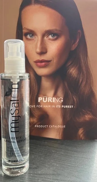 Maxima PURING MySalon - LIBERTY CRYSTAL SERUM - Tekuté kryštály - Vyhladzujúce a lesklé sérum na vlasy - 100 ml