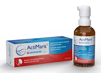 Actimaris OROPHARYNX Sprej Na Zápaly A Infekcie 50ml 1×50 ml, sprej na zápaly