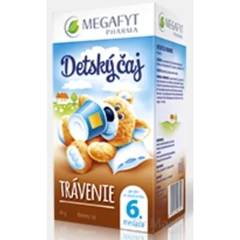 MEGAFYT Detský čaj TRÁVENIE 1×40 g (20×2 g), bylinný čaj