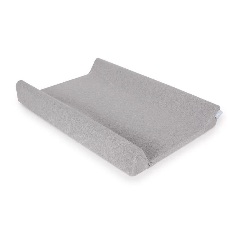 Poťah na prebaľovaciu podložku 50x70-80 cm 2 ks Light Grey Melange+White