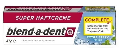 blend-a-dent EXTRA STARK FRISH complete 14×7 g, super fixačný dentálny krém