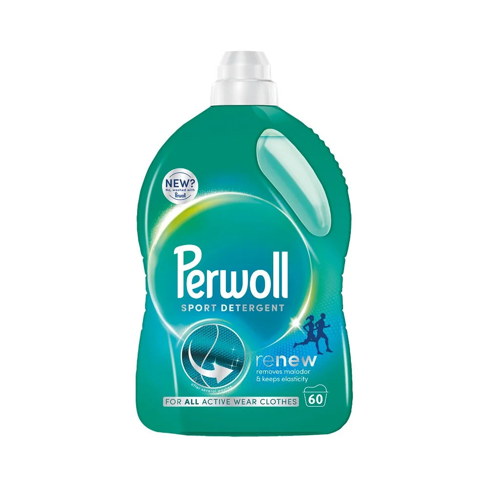 Perwoll prací gél Sport 60 praní 1×3000 ml, prací gél