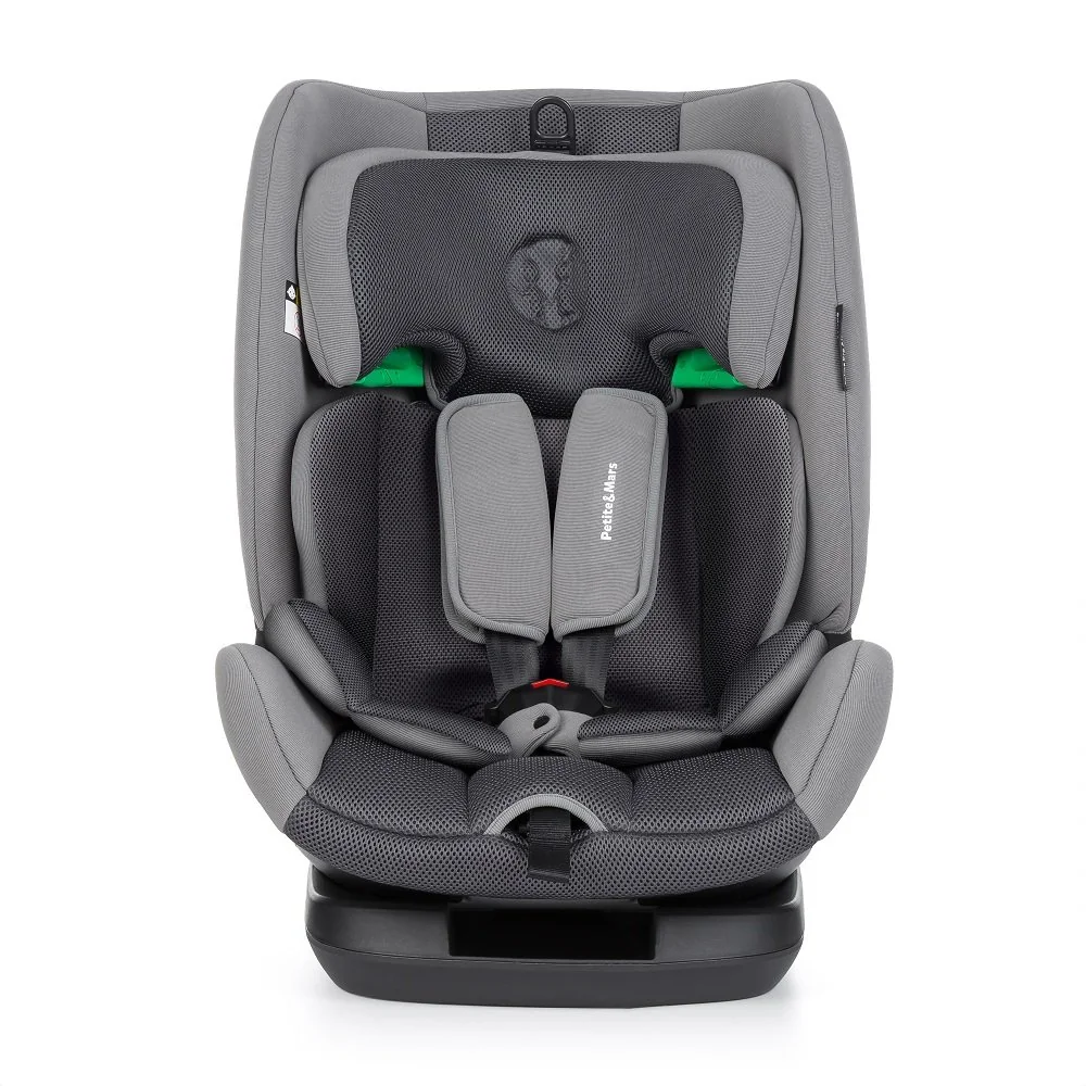 Petite&Mars Prime Pro i-Size AIR autosedačka 76–150 cm (9–36 kg) Grey