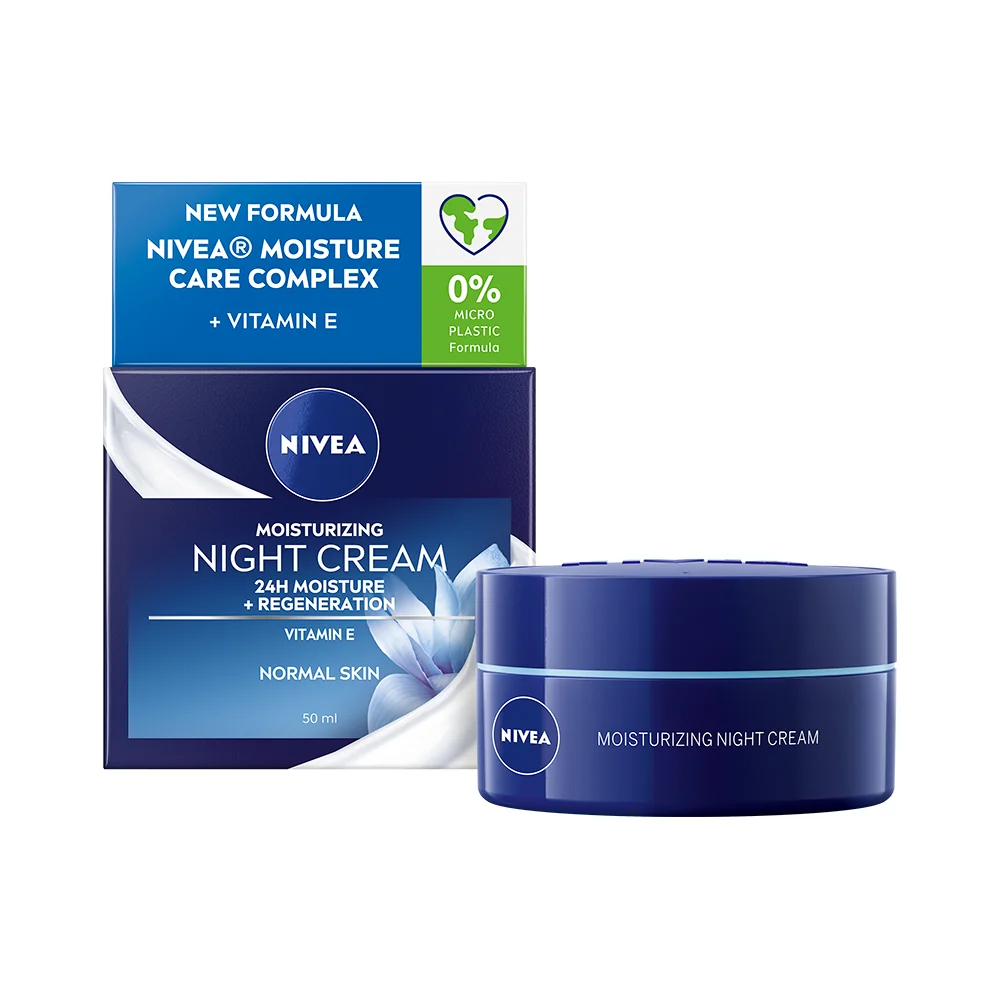 NIVEA Zvláčňujúci nočný krém 1×50 ml, krém