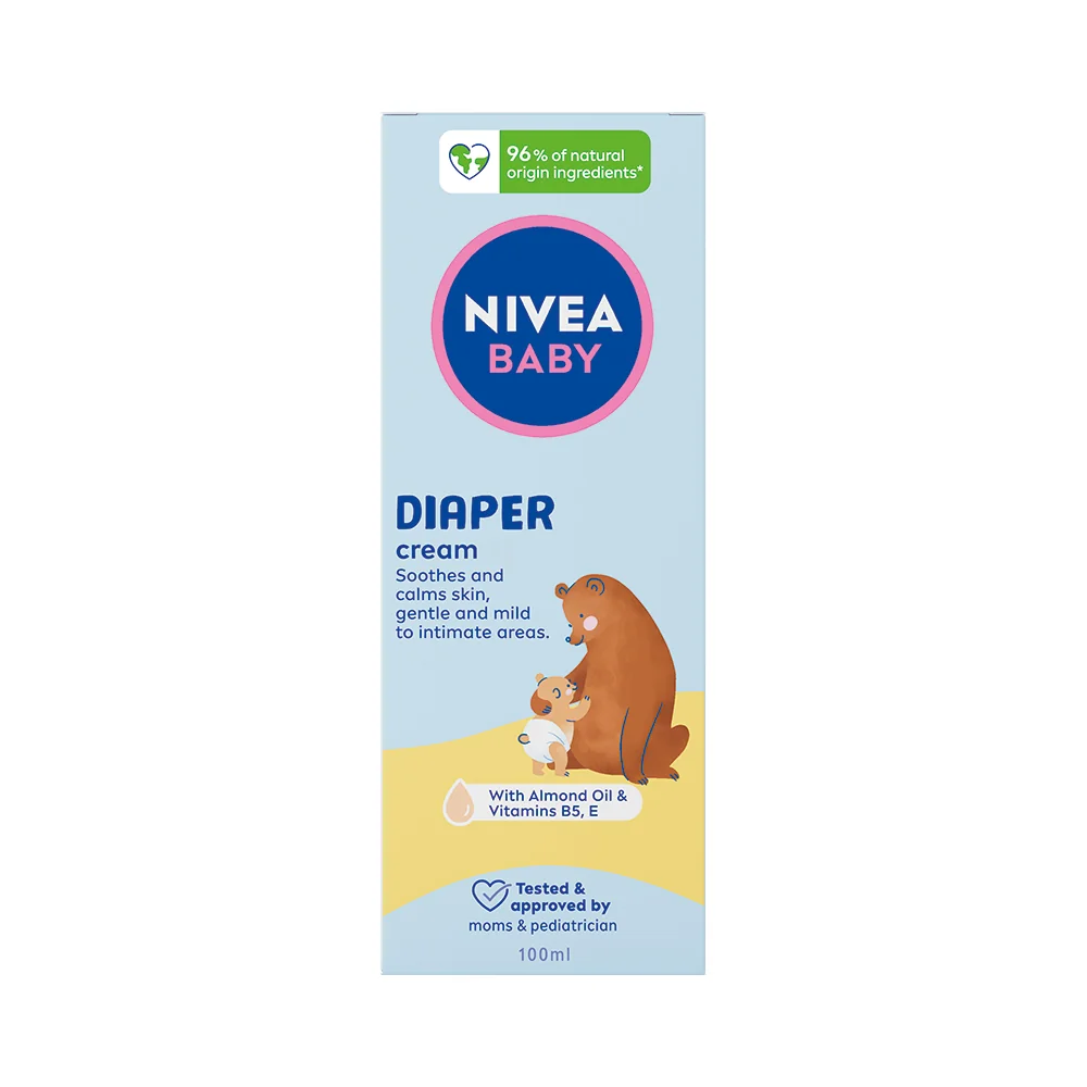 Nivea Baby Ochranný krém na zadoček 1×100 ml, krém