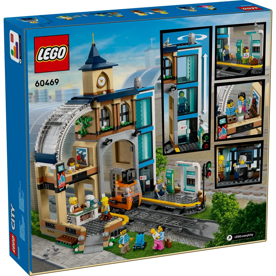 LEGO® City 60469 Hlavná železničná stanica