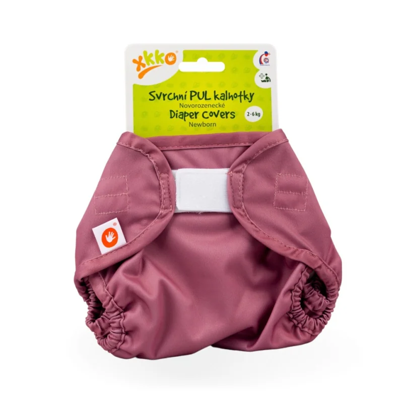 XKKO Vrchné plienkové nohavičky Newborn - Mesa Rose PULDCNB21