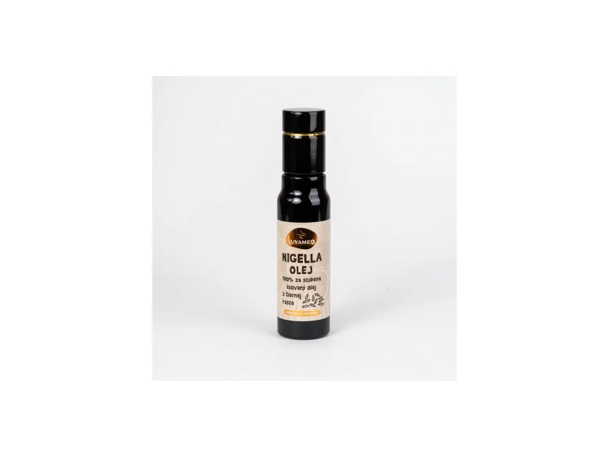 JUVAMED NIGELLA OLEJ, 100 % za studena lisovaný 100 ml