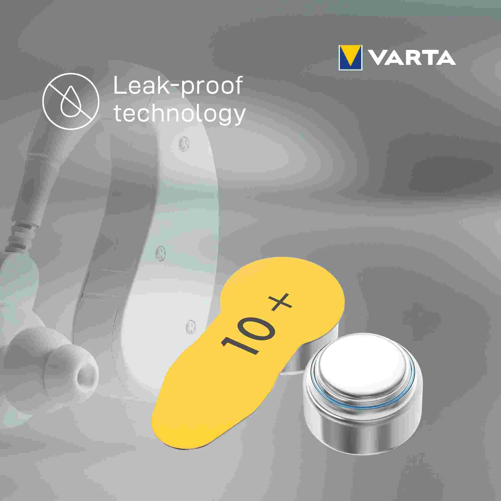 VARTA Hearing Aid Battery 10 BLI 6 1×6 ks, batérie do načúvacích prístrojov