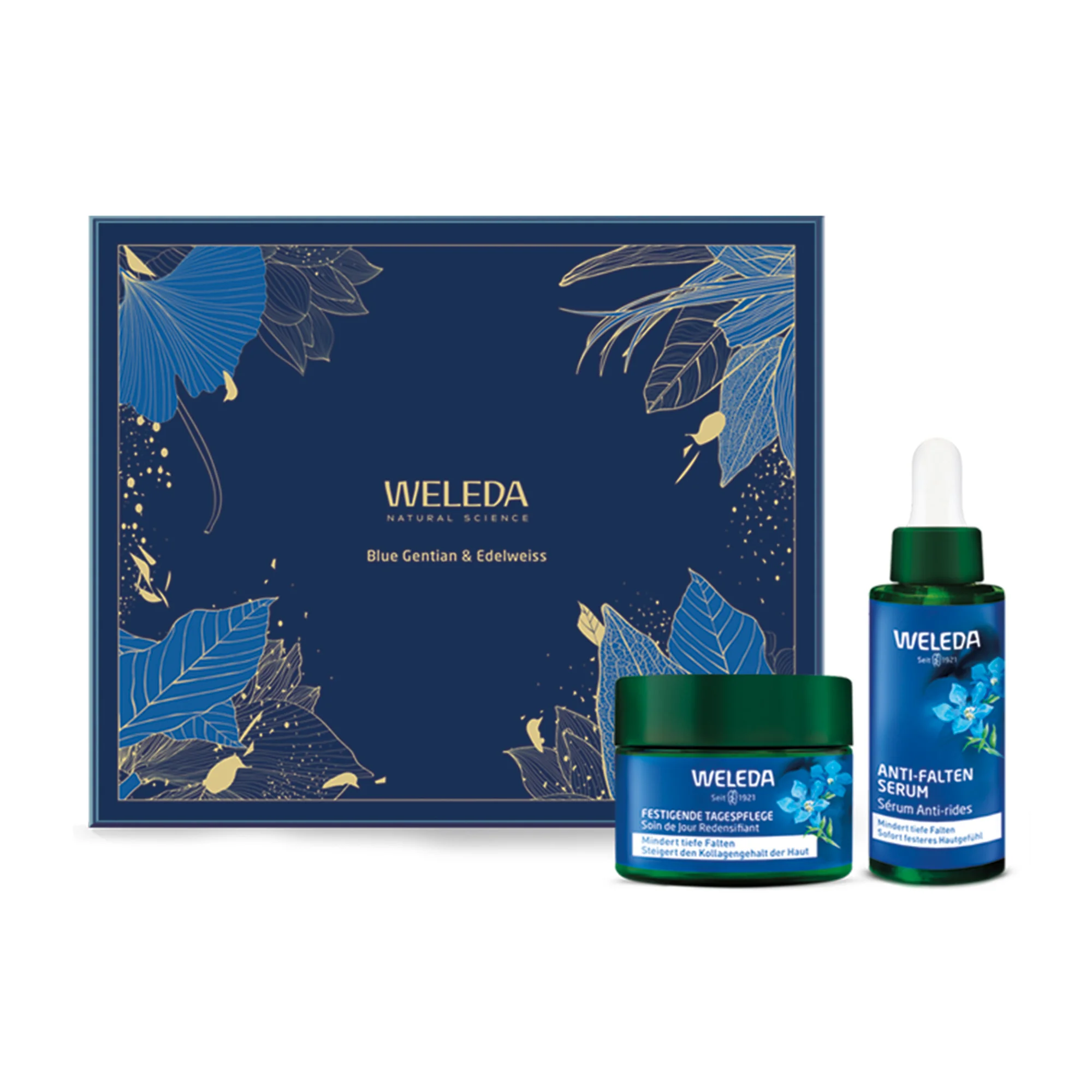 Lifting Face Care Blue Gentian & Edelweiss DUO 1 set