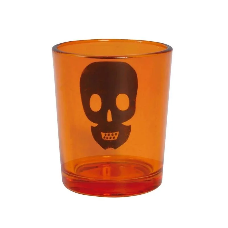 Guirca Mini sklenené poháriky Halloween vzory 6,5x5cm
