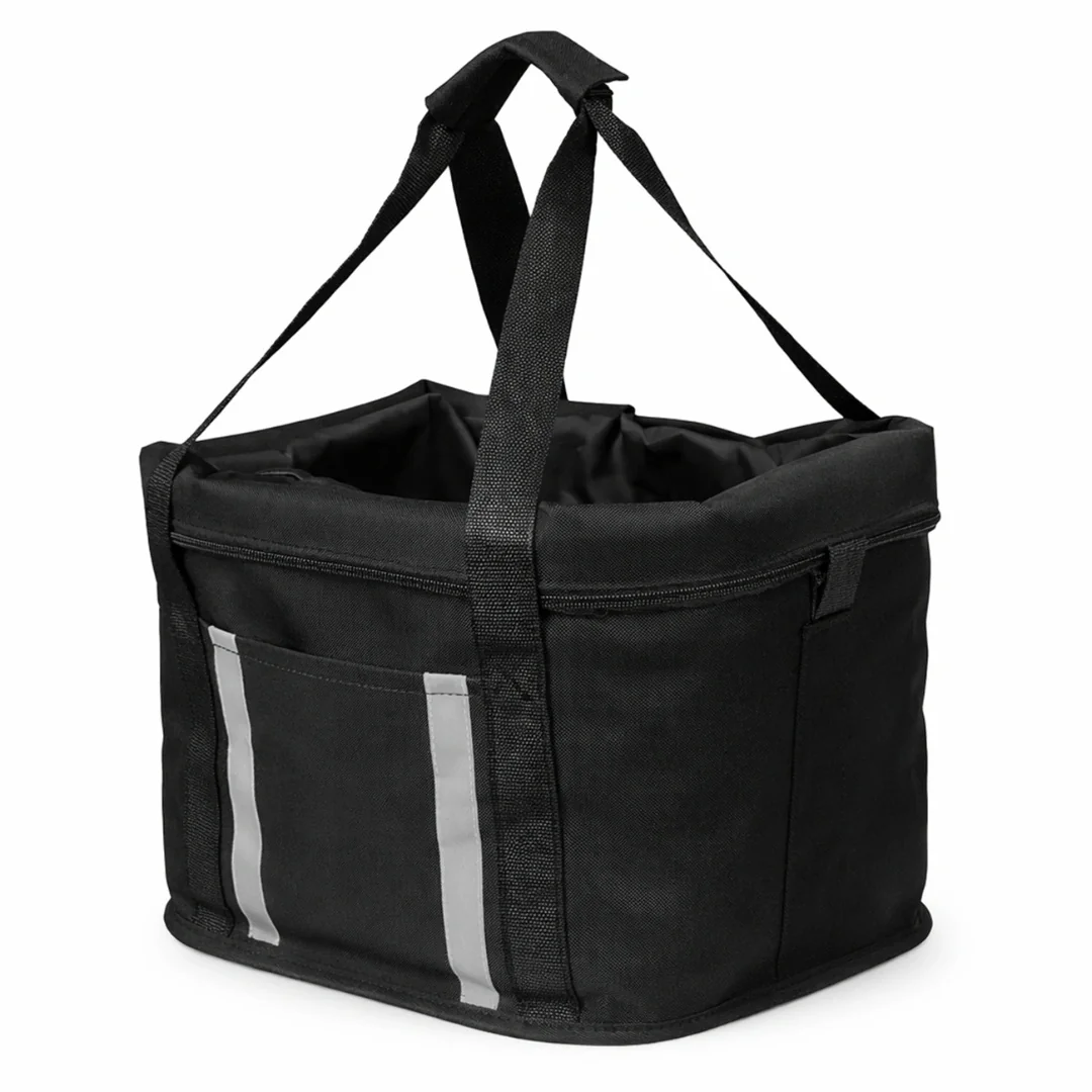 MG Bike Basket V2 košík na bicykel na riadidlá, čierny