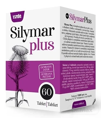 VIRDE Silymar Plus 1×60 tbl, výživový doplnok