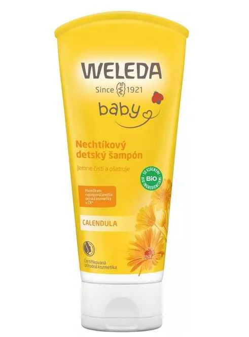 WELEDA Nechtíkový detský šampón 1×200 ml, šampón