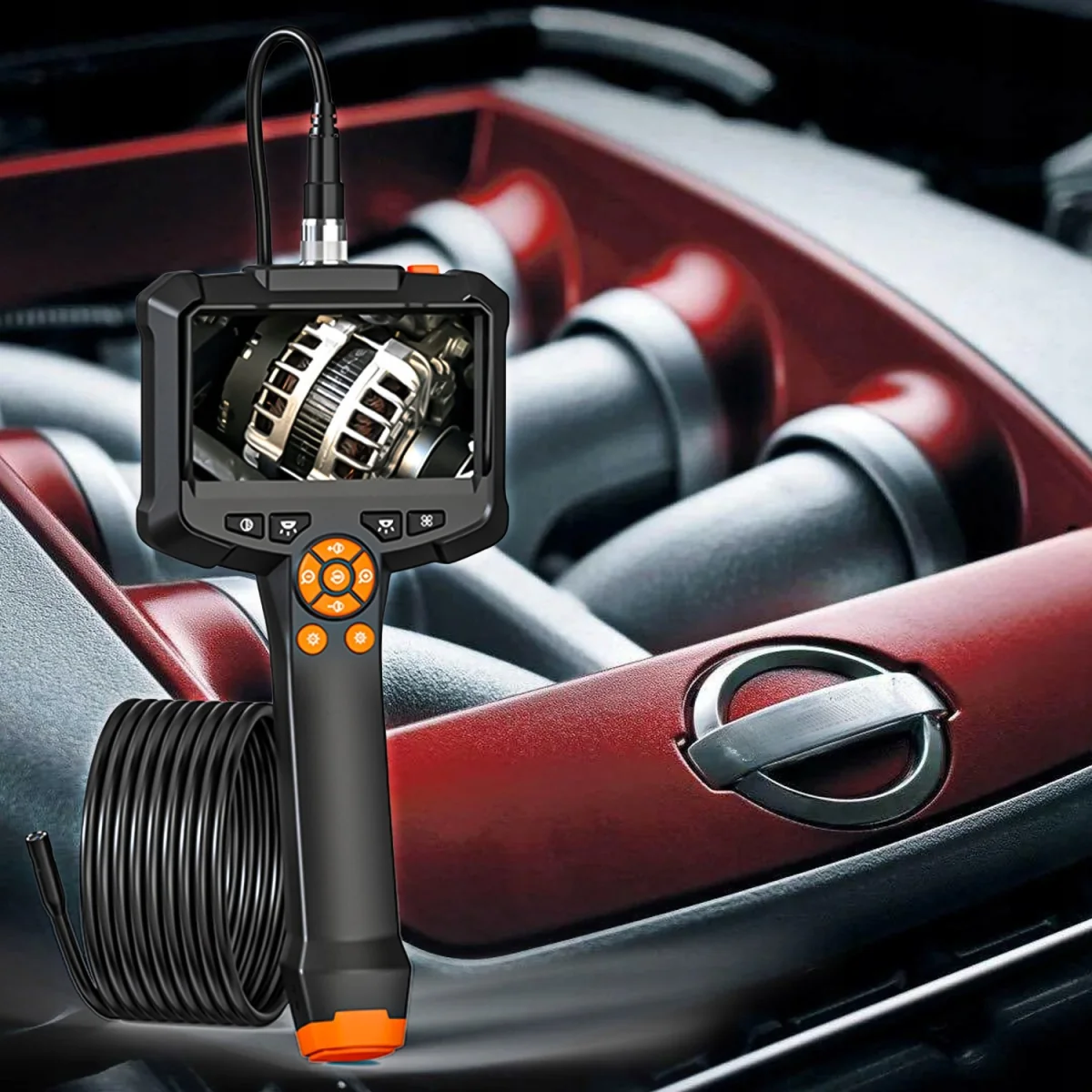 MG Revise Camera endoskop s LCD displejom 5m, čierny
