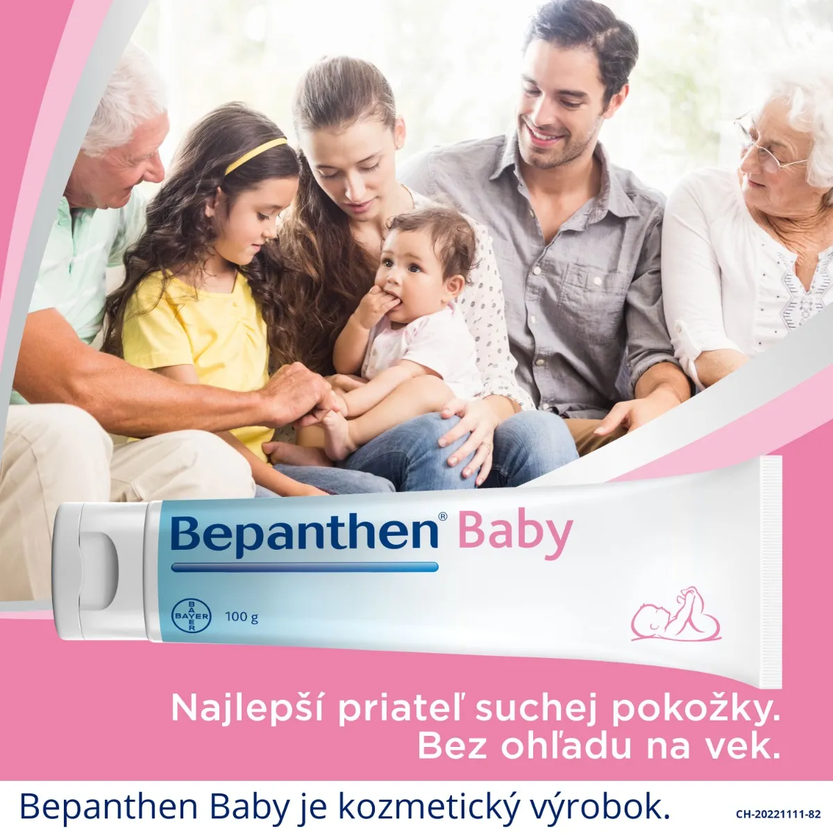 Bepanthen Baby 1×100 g, masť