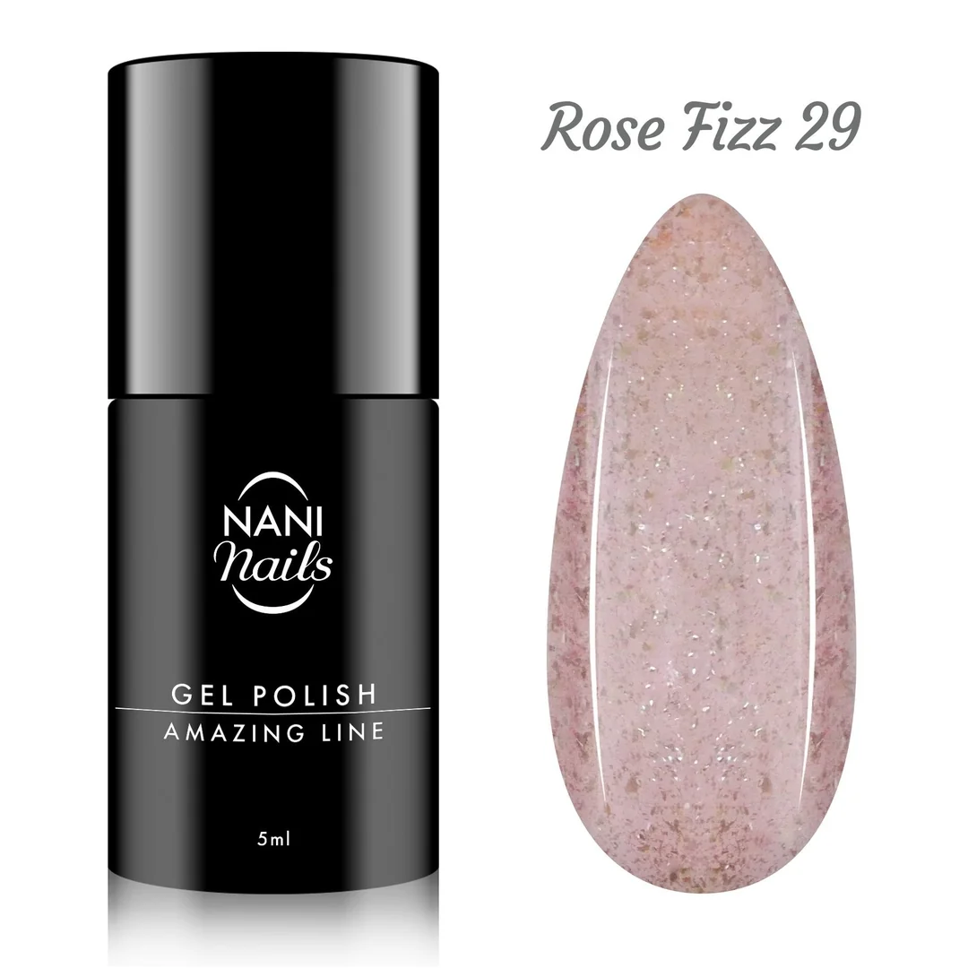Gél lak Amazing Line – Rose Fizz 5 ml, UV/LED gél lak