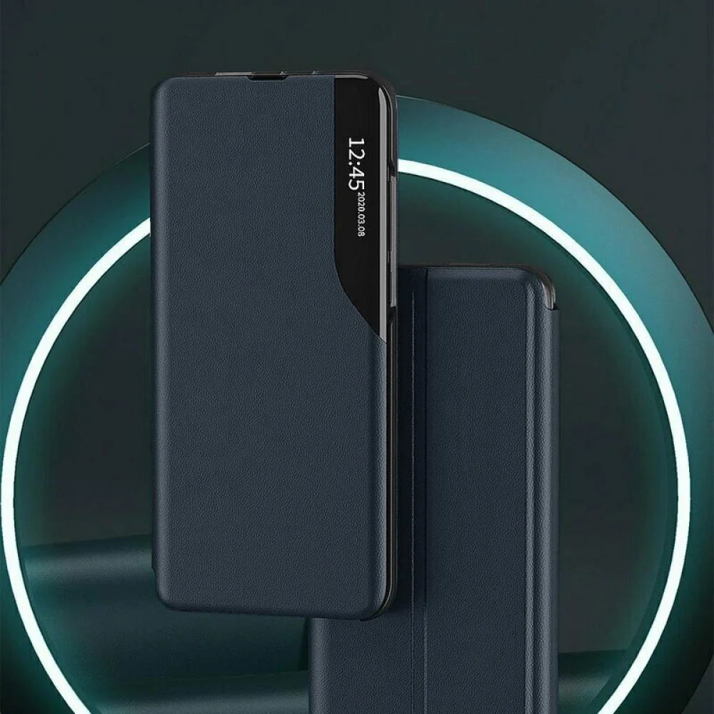 Elegantné knižkové puzdro pre Xiaomi Redmi 12 4G/Redmi 12 5G - Červená Zabudovaný stojan