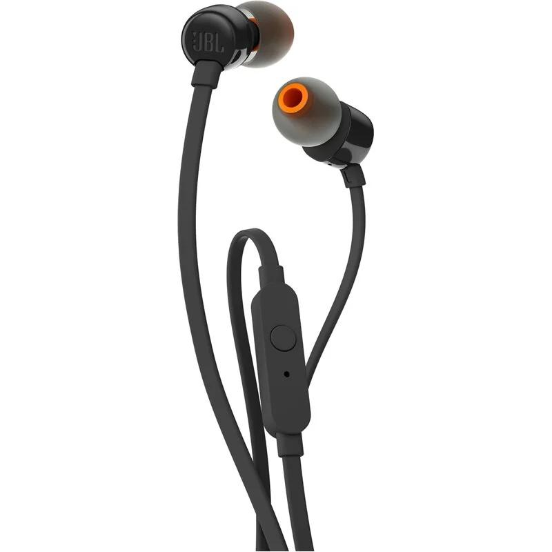Minislúchadlá do uši špuntové JBL T110BLK čierne