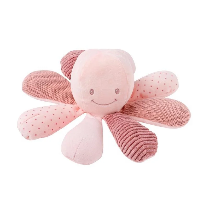 Hračka chobotnička edukačná 8 aktivít Lapidou pink