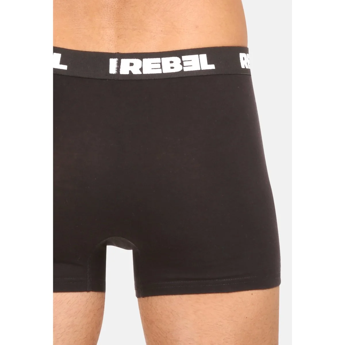 10PACK pánske boxerky Rebel čierne (10NBR001) L