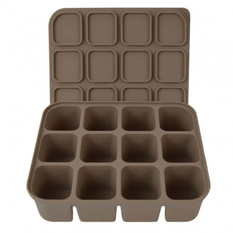 Livefy forma na ľad IceCubes, hnedá