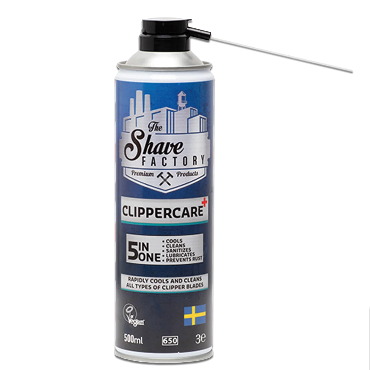 Sprej na strojčeky 5v1 Shave Factory Clippercare Spray 500ml/425g