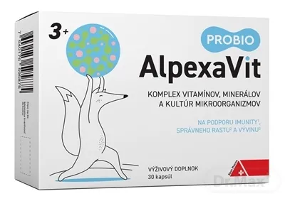 AlpexaVit Probio Komplex vitamínov, minerálov a kultúr mikroorganizmov