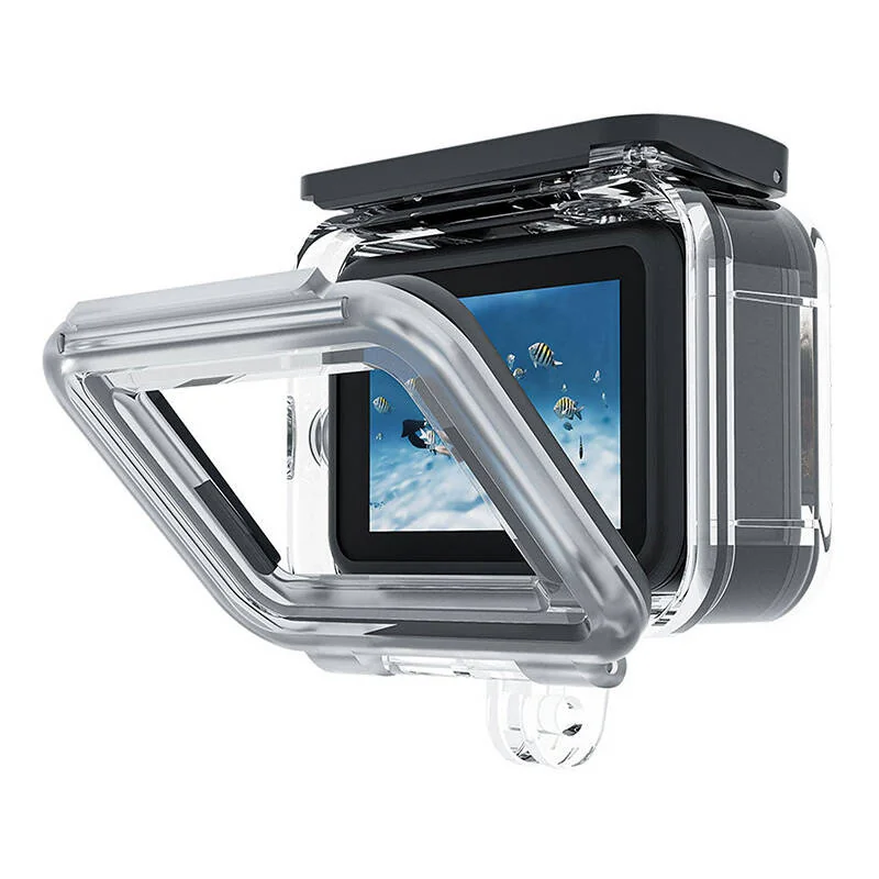 Telesin Waterproof vodotesné puzdro na GoPro Hero 9 / 10 / 11, priesvitné tné