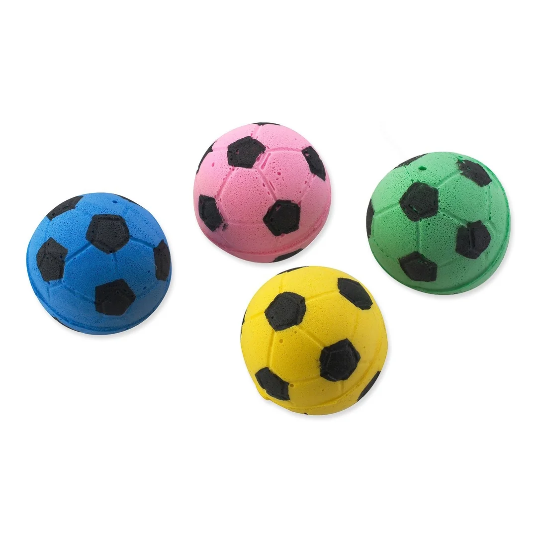 Hračka Magic Cat loptička penová futbalová 3,75cm 4ks