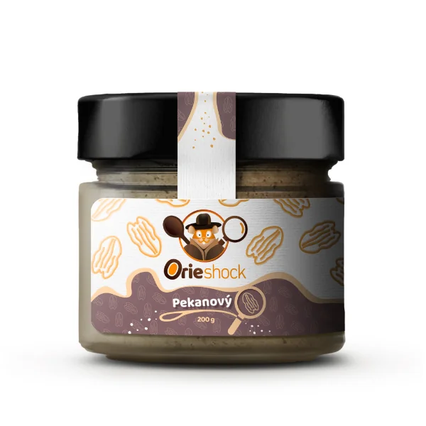 PROM-IN Orieshock pekanový 1×200 g, pekanový krém