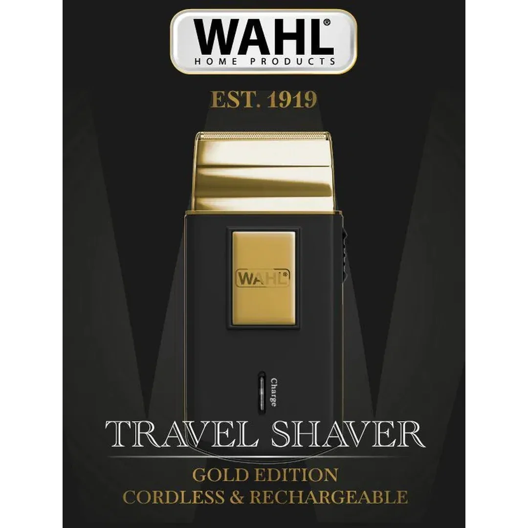 Prenosný kompaktný holiaci strojček Wahl Mobile Shaver Gold