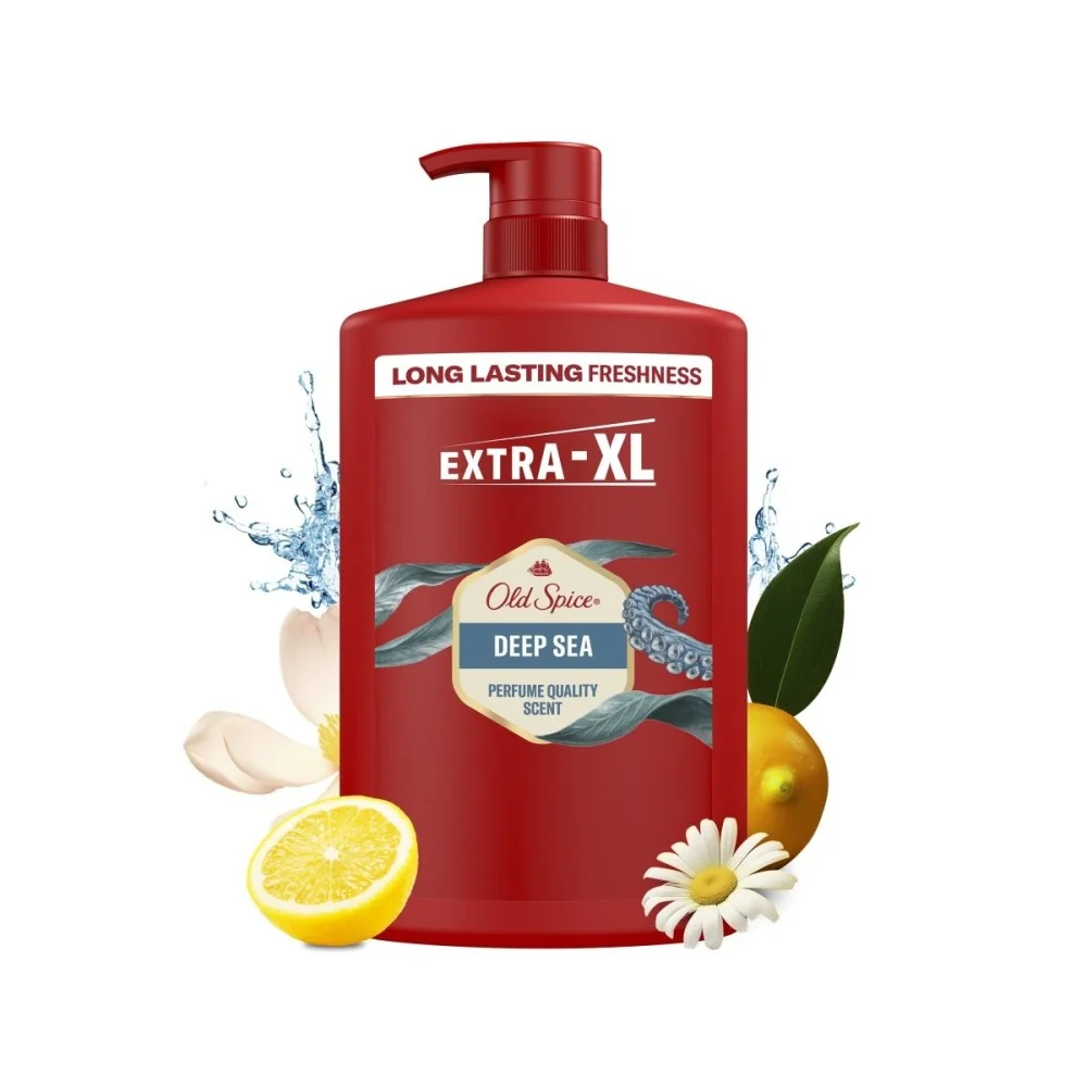 Old Spice Deep Sea sprchový gél a šampón 1×1000 ml, sprchový gél a šampón